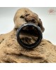 【肌容雪】天然緬甸A貨墨翡翠戒圈 編號619(戒圍17.1mm#10號)