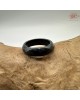 【肌容雪】天然緬甸A貨墨翡翠戒圈 編號620(戒圍17.3mm#10號)