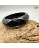 【肌容雪】天然緬甸A貨墨翡翠戒圈 編號620(戒圍17.3mm#10號)