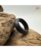 【肌容雪】天然緬甸A貨墨翡翠戒圈 編號621(戒圍17.3mm#10號)