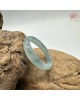 【肌容雪】天然緬甸A貨冰藍翡翠戒圈 編號623(戒圍18.6mm#15號)