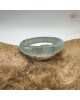 【肌容雪】天然緬甸A貨冰藍翡翠戒圈 編號623(戒圍18.6mm#15號)