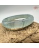 【肌容雪】天然緬甸A貨冰藍翡翠戒圈 編號623(戒圍18.6mm#15號)