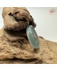 【肌容雪】天然緬甸A貨冰藍翡翠戒圈 編號624(戒圍18.7mm#15號)