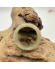 【肌容雪】天然緬甸A貨冰糖雪梨翡翠戒圈 編號627(戒圍18.0mm#14號)