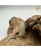 【肌容雪】天然緬甸A貨冰糖雪梨翡翠戒圈 編號627(戒圍18.0mm#14號)