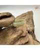 【肌容雪】天然緬甸A貨冰糖雪梨翡翠戒圈 編號627(戒圍18.0mm#14號)