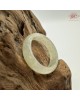 【肌容雪】天然緬甸A貨冰糖雪梨翡翠戒圈 編號628(戒圍18.1mm#14號)