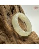 【肌容雪】天然緬甸A貨冰糖雪梨翡翠戒圈 編號629(戒圍18.9mm#15號)