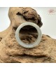 【肌容雪】天然緬甸A貨冰糖雪梨翡翠戒圈 編號631(戒圍17.2mm#10號)