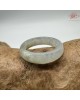 【肌容雪】天然緬甸A貨冰糖雪梨翡翠戒圈 編號631(戒圍17.2mm#10號)