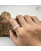 【肌容雪】天然緬甸A貨白月光翡翠戒圈 編號635(戒圍16.9mm#10號)