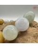 【肌容雪】天然緬甸A貨翡翠夏日和風多彩手串 編號641