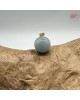 【肌容雪】天然緬甸A貨翡翠神秘天空藍吊墜 編號643