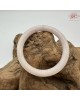 【肌容雪】天然緬甸A貨粉底點金翡翠圓條手鐲 編號644(鐲圍59.7mm#19號)