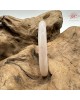 【肌容雪】天然緬甸A貨粉底點金翡翠圓條手鐲 編號644(鐲圍59.7mm#19號)