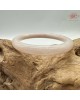 【肌容雪】天然緬甸A貨粉底點金翡翠圓條手鐲 編號644(鐲圍59.7mm#19號)