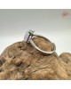 【肌容雪】天然緬甸A貨粉紫翡翠葫蘆造型可調節戒指 編號646(戒圍17.7mm#12號)