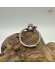 【肌容雪】天然緬甸A貨粉紫翡翠葫蘆造型可調節戒指 編號646(戒圍17.7mm#12號)