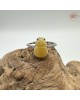 【肌容雪】天然緬甸A貨翡翠雞油葫蘆戒指 編號649(戒圍17.0mm#10號)