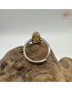 【肌容雪】天然緬甸A貨翡翠雞油葫蘆戒指 編號649(戒圍17.0mm#10號)