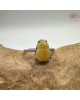 【肌容雪】天然緬甸A貨翡翠雞油葫蘆戒指 編號649(戒圍17.0mm#10號)