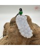 【肌容雪】天然緬甸A貨紫翡葡萄造型吊墜繩 編號660