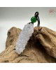 【肌容雪】天然緬甸A貨紫翡葡萄造型吊墜繩 編號660