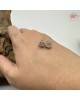 【肌容雪】天然緬甸A貨冰粉翡翠耳針 編號664