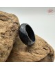 【肌容雪】天然緬甸A貨墨翠幾何切面戒圈 編號665(戒圍16.0mm#10號)