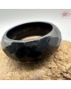 【肌容雪】天然緬甸A貨墨翠幾何切面戒圈 編號665(戒圍16.0mm#10號)