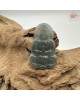 【肌容雪】天然緬甸A貨冰湖水綠翡翠佛像吊墜 編號666