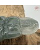 【肌容雪】天然緬甸A貨冰湖水綠翡翠佛像吊墜 編號666