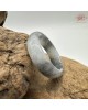 【肌容雪】天然緬甸A貨烏雞翡翠戒圈 編號669(戒圍19.2mm#15號)