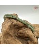【肌容雪】天然緬甸A貨綠翡翠圓珠多圈珠串 編號670