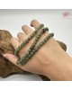 【肌容雪】天然緬甸A貨綠翡翠圓珠多圈珠串 編號670
