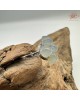 【肌容雪】天然緬甸A貨白冰翡翠花瓣造型可調節戒指 編號676(戒圍17.3mm#10號)