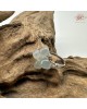 【肌容雪】天然緬甸A貨白冰翡翠花瓣造型可調節戒指 編號676(戒圍17.3mm#10號)