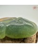 【肌容雪】天然緬甸A貨海草綠猴子報喜翡翠吊墜繩 編號677