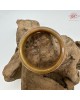 【肌容雪】天然緬甸A貨焦糖紅翡翠正圈手鐲 編號686(鐲圍57.9mm#18號)