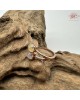 【肌容雪】天然緬甸A貨冰翡翠雙蛋面可調節戒指 編號690(戒圍17.5mm#12號)