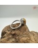 【肌容雪】天然緬甸A貨黃翡翠可調節戒指 編號700(戒圍17.5mm#12號)
