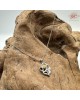 【肌容雪】天然緬甸A貨黃翡翠造型項鍊 編號701