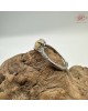 【肌容雪】天然緬甸A貨黃翡翠蛋面造型可調節戒指 編號705(戒圍18.1mm#14號)