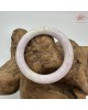 【肌容雪】天然緬甸A貨冰粉紫翡翠圓條手鐲 編號707(鐲圍52.8mm#16.5號 )