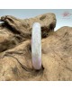 【肌容雪】天然緬甸A貨冰粉紫翡翠圓條手鐲 編號707(鐲圍52.8mm#16.5號 )