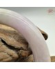 【肌容雪】天然緬甸A貨冰粉紫翡翠圓條手鐲 編號707(鐲圍52.8mm#16.5號 )