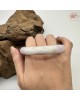 【肌容雪】天然緬甸A貨冰粉紫翡翠圓條手鐲 編號707(鐲圍52.8mm#16.5號 )