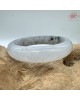 【肌容雪】天然緬甸A貨星空烏雞美人條手鐲 編號853(鐲圍59mm#18.5號)