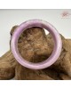 【肌容雪】天然美石紫水晶手鐲 編號B10(鐲圍58.7mm#18.5號)